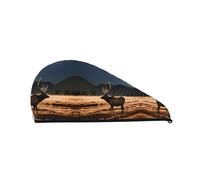 Elk in the meadowShower Capï¼šgood water absorption performance and is suitable for fairies with all kinds of hair types