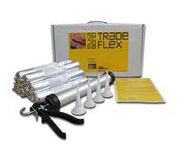 Elka Bond Trade Flex Wood Floor Adhesive Glue Applicator Gun and Sausage Adhesive