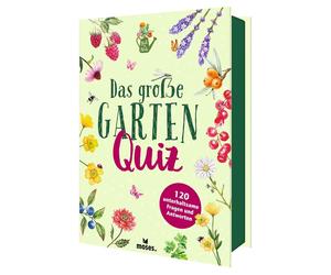 Elke Vogel Chri Das große Garten Quiz, 120 unterhaltsame Fragen und (Paperback)