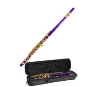 Elkhart Flute 100FLPL with Case in Purple | Spilt E Mechanism Offset G | RRP £299;