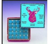 Elkmaster Tips Pool Snooker Cue Tips 9mm-12mm Pack Of 5 (9mm)