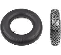 Elkoza® Tyre and Innertube 3.00-4 Heavy Duty Pneumatic Rubber Wheel 4Ply Thickness Inner Outer Tubes Tire Set Replacement Tyre for Wheelbarrows Sack Truck Hand Trolley Cart