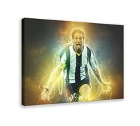 ELKPDOE Alessandro Del Piero Poster Football Art Canvas Poster Bedroom Decor Landscape Office Room Decor Gift Frame:12x18inch(30x45cm)