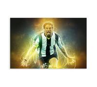 ELKPDOE Alessandro Del Piero Poster Football Art Canvas Poster Wall Art Decor Print Picture Paintings for Living Room Bedroom Decoration Unframe:16x24inch(40x60cm)