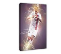 ELKPDOE Angel Di Maria Poster Football Art 1 Canvas Poster Bedroom Decor Landscape Office Room Decor Gift Frame:24x36inch(60x90cm)