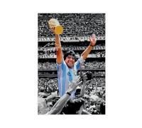 ELKPDOE Diego Maradona Poster Football Canvas Poster Bedroom Decor Landscape Office Room Decor Gift Unframe:16x24inch(40x60cm)