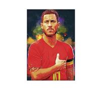 ELKPDOE Eden Hazard Poster Football 8 Canvas Poster Wall Art Decor Print Picture Paintings for Living Room Bedroom Decoration Unframe:16x24inch(40x60cm)