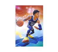 ELKPDOE Ja Morant Basketball Art Posters 8 Canvas Poster Bedroom Decor Landscape Office Room Decor Gift Unframe:16x24inch(40x60cm)