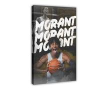 ELKPDOE Ja Morant Basketball Art Posters 9 Canvas Poster Wall Art Decor Print Picture Paintings for Living Room Bedroom Decoration Frame:20x30inch(50x75cm)