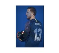 ELKPDOE Jan Oblak Poster Football Canvas Poster Wall Art Decor Print Picture Paintings for Living Room Bedroom Decoration Unframe:24x36inch(60x90cm)