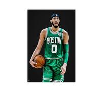 ELKPDOE Jayson Tatum Poster Basketball Photo 8 Canvas Poster Wall Art Decor Print Picture Paintings for Living Room Bedroom Decoration Unframe:16x24inch(40x60cm)