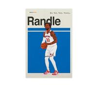 ELKPDOE Julius Randle Basketball Sport Poster 4 Canvas Poster Bedroom Decor Landscape Office Room Decor Gift Unframe:20x30inch(50x75cm)