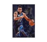 ELKPDOE Karl Anthony Towns Poster Basketball Photo 6 Canvas Poster Bedroom Decor Landscape Office Room Decor Gift Unframe:20x30inch(50x75cm)