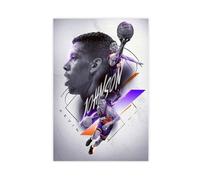 ELKPDOE Kevin Johnson Poster Basketball Photo Canvas Poster Bedroom Decor Landscape Office Room Decor Gift Unframe:24x36inch(60x90cm)