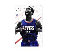 ELKPDOE Patrick Beverley Basketball Sport Poster Canvas Poster Bedroom Decor Landscape Office Room Decor Gift Unframe:20x30inch(50x75cm)