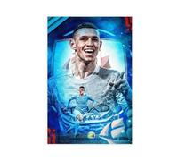 ELKPDOE Phil Foden Poster Football Picture 2 Canvas Poster Bedroom Decor Landscape Office Room Decor Gift Unframe:24x36inch(60x90cm)