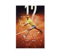 ELKPDOE Rafael Nadal Posters Tennis 1 Canvas Poster Bedroom Decor Landscape Office Room Decor Gift Unframe:16x24inch(40x60cm)