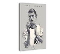 ELKPDOE Toni Kroos Poster Football Canvas Poster Bedroom Decor Landscape Office Room Decor Gift Frame:20x30inch(50x75cm)