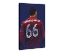 ELKPDOE Trent Alexander Arnold Poster Football 5 Canvas Poster Bedroom Decor Landscape Office Room Decor Gift Frame:20x30inch(50x75cm)