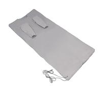 Elksften 5 Layers Infrared Sauna Blanket, Oxford Cloth Adjustable Portable Sauna Blanket with Sleeve, 650W Connected Far Infrared for Home, Salon, Massage Parlor (Silvery)