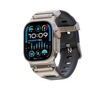 elkson Bands for Apple Watch Ultra 2/Ultra 49mm, Fusion Series Durable Rugged Strap with Metal Connector for Apple Watch Series 10 46mm, TPU Sport