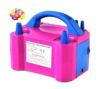 Elkster Electric Balloon Pump - Dual Nozzle Balloon Inflator - Portable Balloon Pumper for Party, Wedding, Birthday, Decoration & Promotional Activities - 220V-240V (600 Watt)