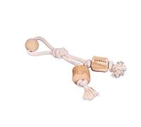 Elkwood Coffee Wood Double Rope Dog Toy 1 Toy
