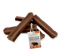 Elkwood Himalayan Yak Chews for Dogs - Small (Pack of 40) - Peanut Butter Flavour | Long-Lasting Chews for Adult Dogs & Strong Chewers, 100% Natural, High Protein - Supports Dental Health
