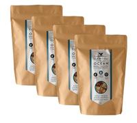 Elkwood Natural Dog Dental Chews 100g | Sweet Potato Strips Wrapped in Fish Skin | Low-Fat, High in Protein & Omega-3 Chew Treats for Healthy Digestion, Coat Health & Joint Support - (Pack of 4)
