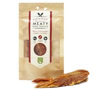 Elkwood Natural Dog Treats 70g - 100% Real Chicken Jerky Strips | High Protein, Air-Dried, Rawhide-Free Dog Treats for Training & Muscle Growth