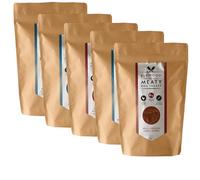 Elkwood Natural Fish & Meat Dog Treats | Variety Pack Bundle | Low-Fat, High in Protein & Omega-3 Chew Treats for Healthy Digestion | Teeth Cleaning, Coat Health & Joint Support - (Pack of 5)