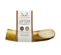 Elkwood Naturally Shed Antler Chew | Long Lasting Dog Chews | Rich in Calcium & Minerals | Dental Treats for Dogs | Reduces Plaque & Tartar Build Up | High in Nutrients Supports Bone Health | Regular