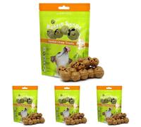 Elkwood Rattlesnaps Dog Dental Chews & Treats (16-Pack) | Peanut & Pumpkin with Chicken - Antioxidant-Rich, Grain-Free Chews, Promotes Healthy Teeth, Gums & Digestion
