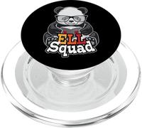 ELL Squad English Language Learner School Teacher Panda PopSockets PopGrip for MagSafe