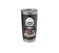 ELL Squad English Language Learner School Teacher Panda Stainless Steel Insulated Tumbler