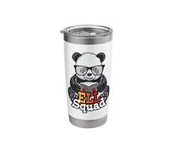 ELL Squad English Language Learner School Teacher Panda Stainless Steel Insulated Tumbler
