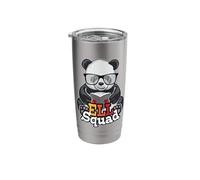ELL Squad English Language Learner School Teacher Panda Stainless Steel Insulated Tumbler