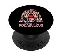 ELL Teacher & ESL Teacher, Multilingual Teacher Appreciation PopSockets Adhesive PopGrip