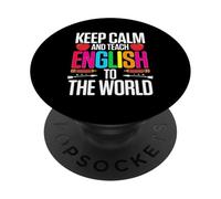 ELL Teacher & ESL Teacher, Multilingual Teacher Appreciation PopSockets Adhesive PopGrip
