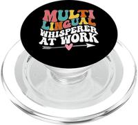 ELL Teacher & ESL Teacher, Multilingual Teacher Appreciation PopSockets PopGrip for MagSafe