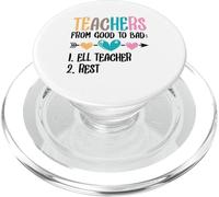 ELL Teacher Outfits for English Language ELL Teacher PopSockets PopGrip for MagSafe