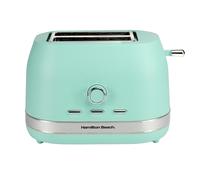 Hamilton Beach Toaster, 2 Slice, Ella, 800W, Wide Slots, 7 Variable Browning Levels, Defrost, Cancel & Reheat Settings, Removable Crumb Tray, Integrated Cord Storage, Matte Mint - HBT1322MM