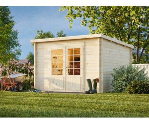 Ella (3.2x3.2m | 8.7m2 | 28mm) Pent Roof Garden House