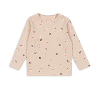 Ella Cerises organic cotton ribbed T-shirt Dusty Pink