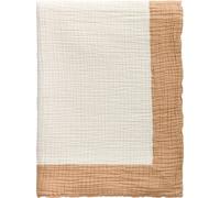 Ella Crinkle Bedspread 260x260 Dark Sand