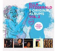Ella Fitzgerald : 5 Original Albums: Ella Swings Live - Volume 2 CD Box Set 5