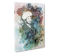 Ella Fitzgerald Canvas Print | Gallery Wrapped 30mm Frame Wall Art | 30x20 inches | Ready to Hang | Modern Picture | Living Room Bedroom Lounge Office