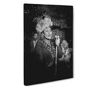 Ella Fitzgerald Canvas Print | Gallery Wrapped 30mm Frame Wall Art | 30x20 inches | Ready to Hang | Modern Picture | Living Room Bedroom Lounge Office