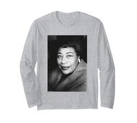 Ella Fitzgerald Queen of Jazz Duffy Archive Photography Long Sleeve T-Shirt