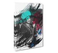 Ella Fitzgerald V2 Canvas Print | Gallery Wrapped 30mm Frame Wall Art | 30x20 inches | Ready to Hang | Modern Picture | Living Room Bedroom Lounge Office